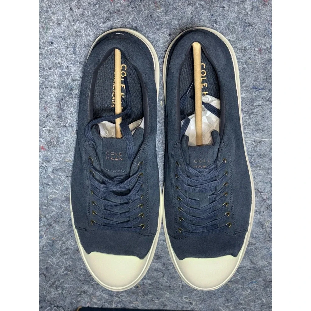 Cole Haan Men's 10 M Captoe Navy/Ivory‎ C38329 Fast Shipping! NEW Grandseries